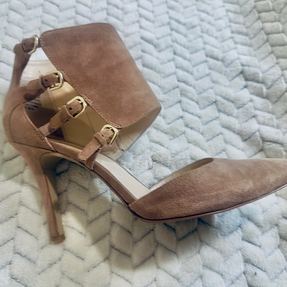 Edgy Sophistication• Trickett from Nine West• Ankle Wrap•Triple Buckle•Stiletto - Picture 2 of 7